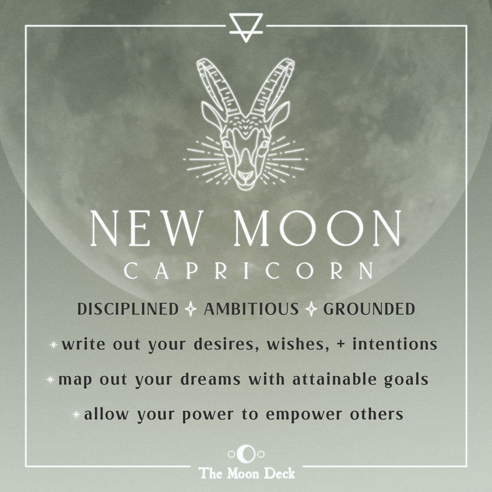 CAPRICORN NEW MOON :: Committing to a New Chapter