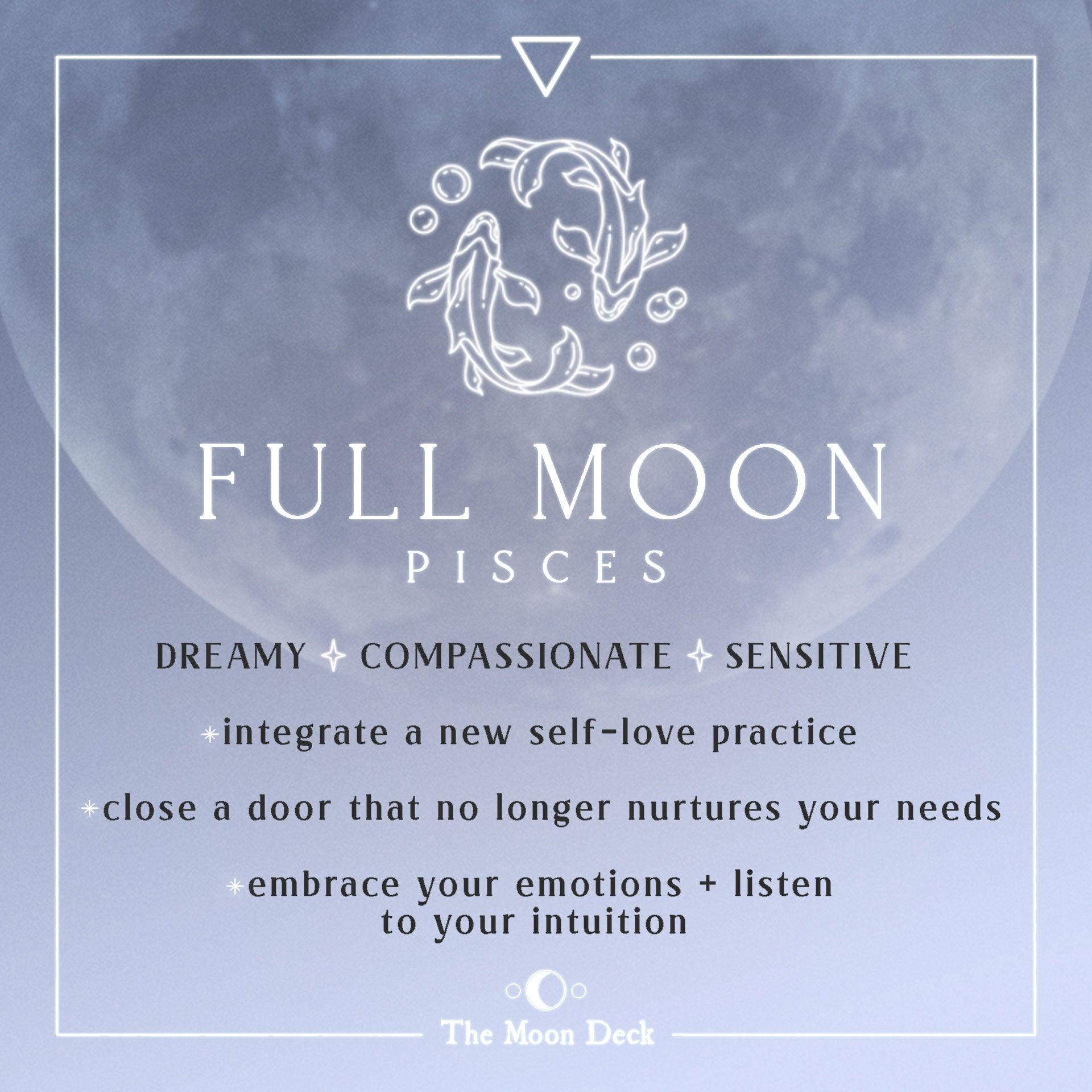FULL MOON IN PISCES:: Embrace Your Ethereal