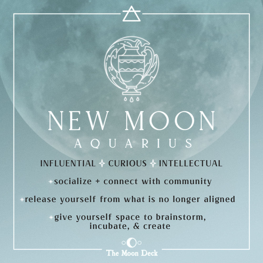 AQUARIUS NEW MOON :: RADICALLY ACCEPTING ALL THAT YOU ARE