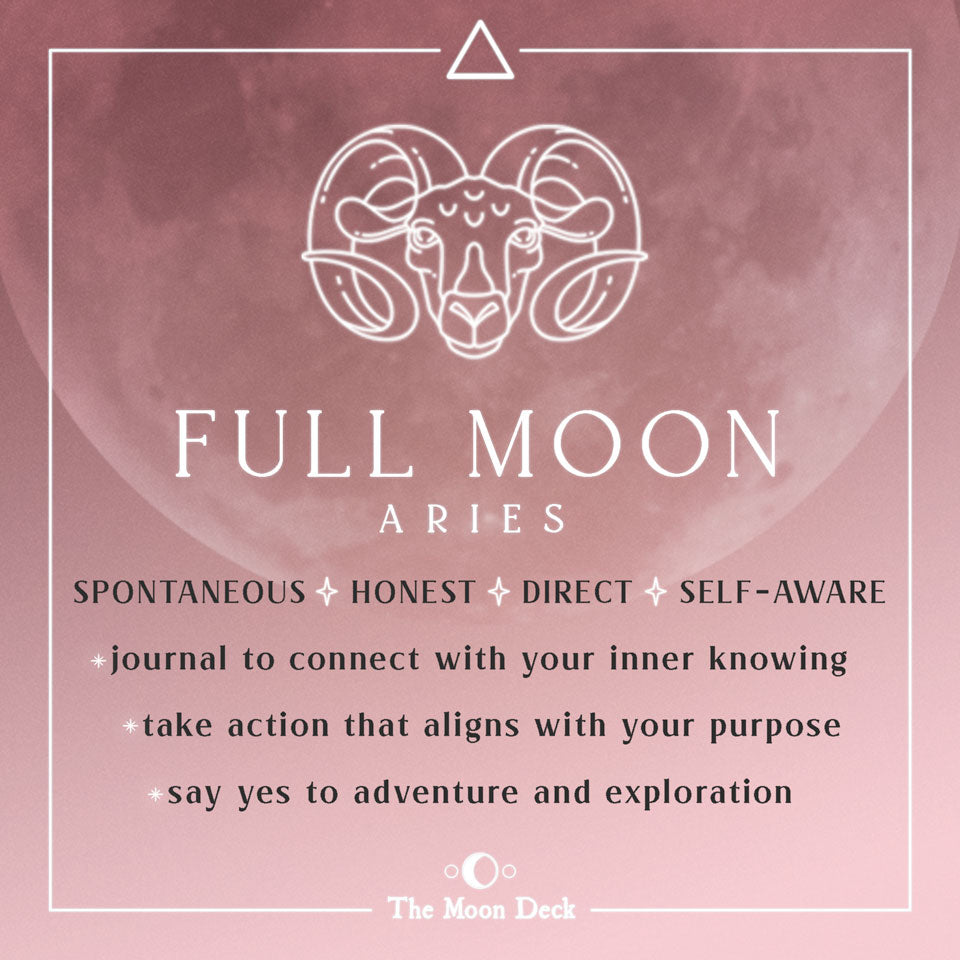 FULL MOON IN ARIES :: Reclaim Your Life Force