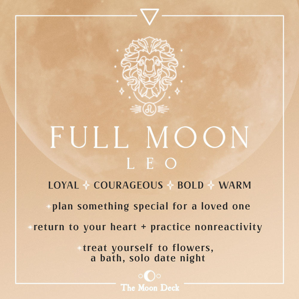 FULL MOON IN LEO: Own Your Greatness