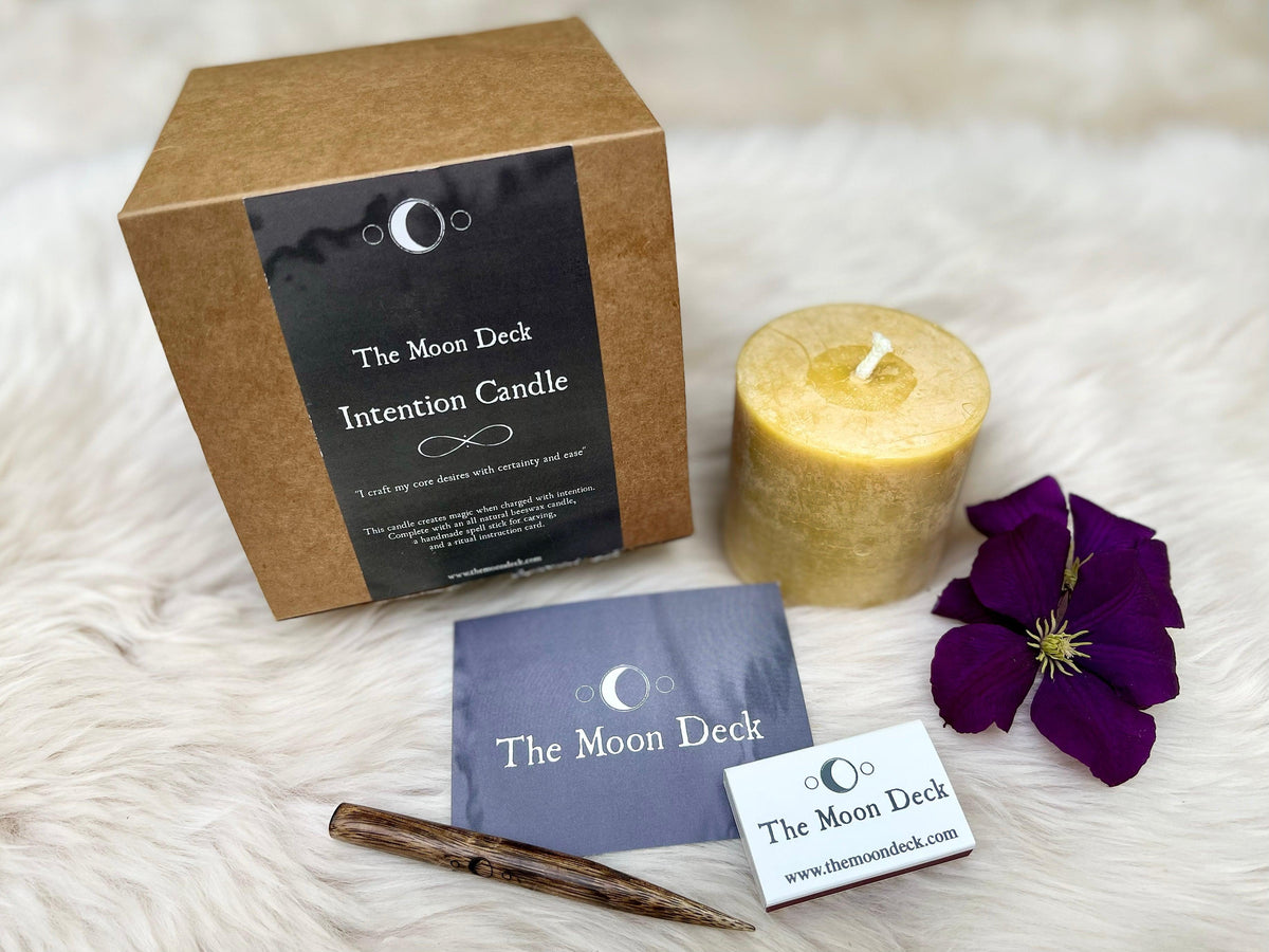 BEESWAX INTENTION CANDLE KIT